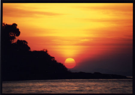 140 Coucher de soleil sur l'île des palétuviers - KOH kaong KANG