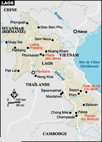 carte 4 LAOS